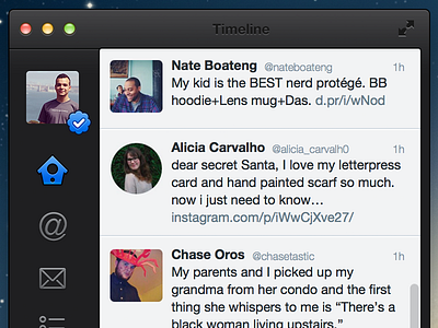 Twitter for Mac redesign mac os redesign twitter x