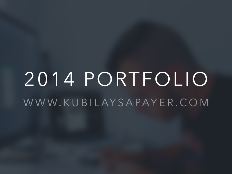 2014 Portfolio Live! 2014 design icons kubilay live portfolio ui website