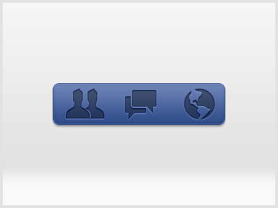 Facebook Glyphs - Free PSD facebook free glyphs psd