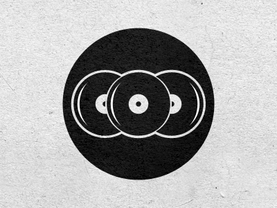 Vinyl-logo by Kubilay Sapayer on Dribbble