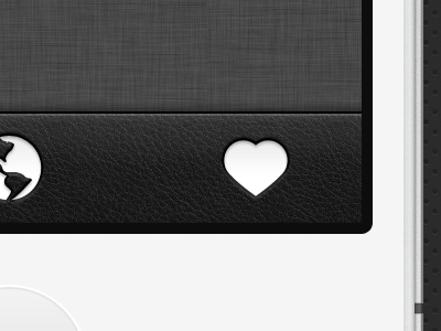 iOS UI work in progress app cool hotel iphone leather nice sexy ui
