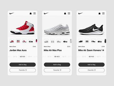 Nike - Mobile Store