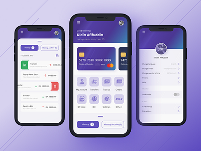 #DLWeek2 Mobile Banking App Concept (Design League) adobexd figma figma design figmadesign mobile app mobile design mobile ui ui uiux ux