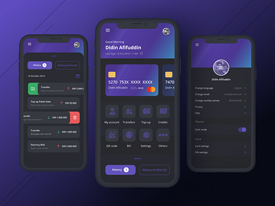 #DLWeek2 Mobile Banking App Concept (Design League) adobexd figma figma design figmadesign mobile app mobile design mobile ui ui uiux ux