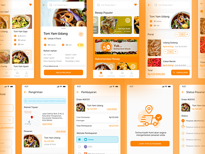 Food Recipe Grocery App design figma figma design figmadesign mobile app mobile design mobile ui ui uiux ux