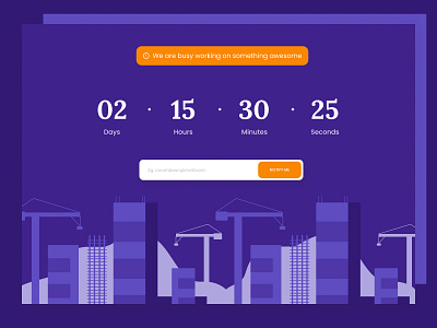 Countdown Timer Exploration #2 countdown countdown timer design figma figma design figmadesign landingpage ui uiux userinterface ux web webdesign