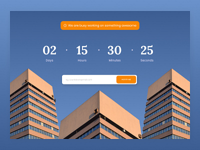 Countdown Timer Exploration #6 countdown countdown timer design figma figma design figmadesign ui uiux ux web webdesign