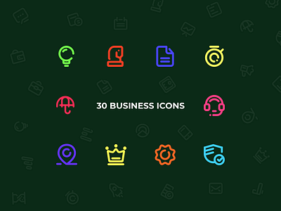 30 Business Icons