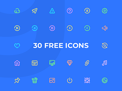 Freebies: 30 General Icons