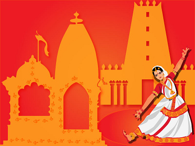 Culture of India illustration