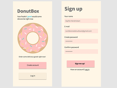 Daily UI #01 - Sign up dailyui dailyuichallenge signup