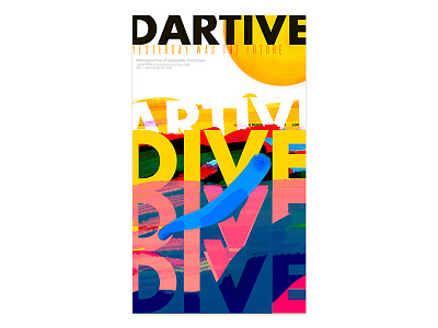 DARTIVE Exhibition Poster art exhibition poster art