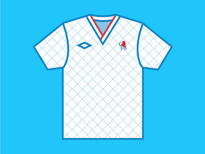 Chelsea Shirt 1987/1988 chelsea soccer vector