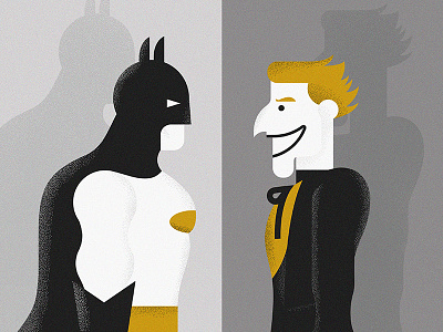 Affleck vs Leto batman ben affleck comic dc jared leto joker movie vector