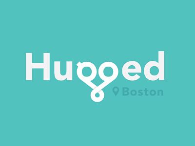 Hugged heart hug hugged logo mark medical type