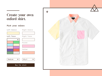 UI - Create your own oxford shirt