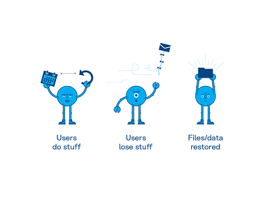 Illustrations for a SaaS Data Ecosystem Infographic