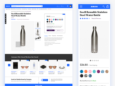 Amazon Product Page Redesign