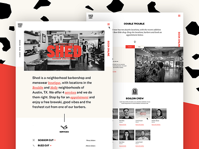 From WIP to RIP in a matter of one design review austin barbershop ecommerce ui web