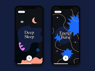 Illustrations — Guided Meditation App