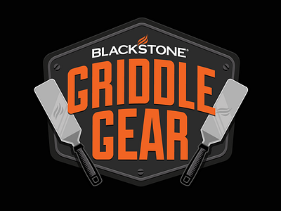 Blackstone Griddle Gear Logo art badge brand brand design brand identity branding icon logo logo design vector