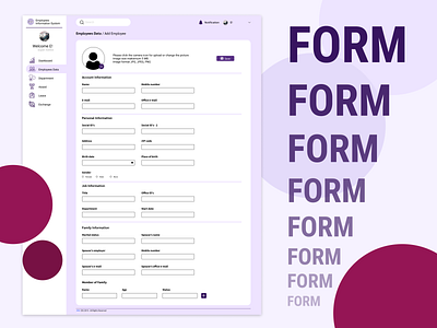 Form Employees Website