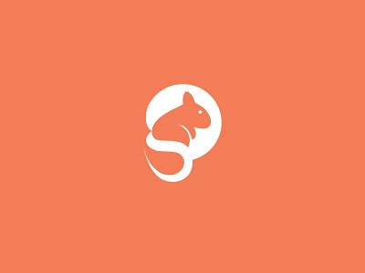 squirrel design logo