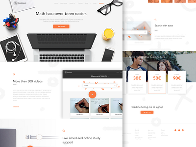Landing page direction