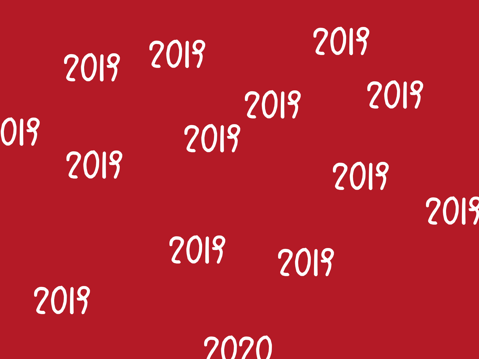 2020happy new year!❤️ 2020 design gif illustraion illustration uidesign