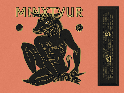 MINXTVR ancient bull greek minotaur mystic myth mythology raw taurus wip