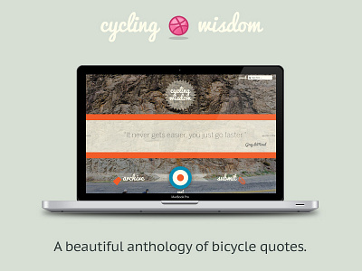 cycling wisdom bicycles css cycling html quotes web