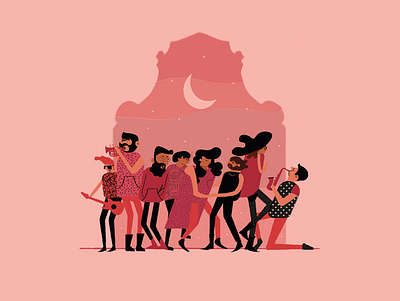 FJFF Music Festival Illustration design illustration