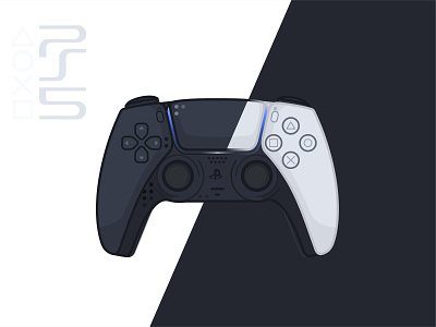 PS5 Controller artworks branding classic controller design dualsense five gamedesign gaming icon mockup outline playstation playstation4 playstation5 ps4 sony ui ux vector videogame