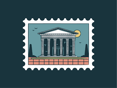 The Pantheon by Aleksandar Savic on Dribbble