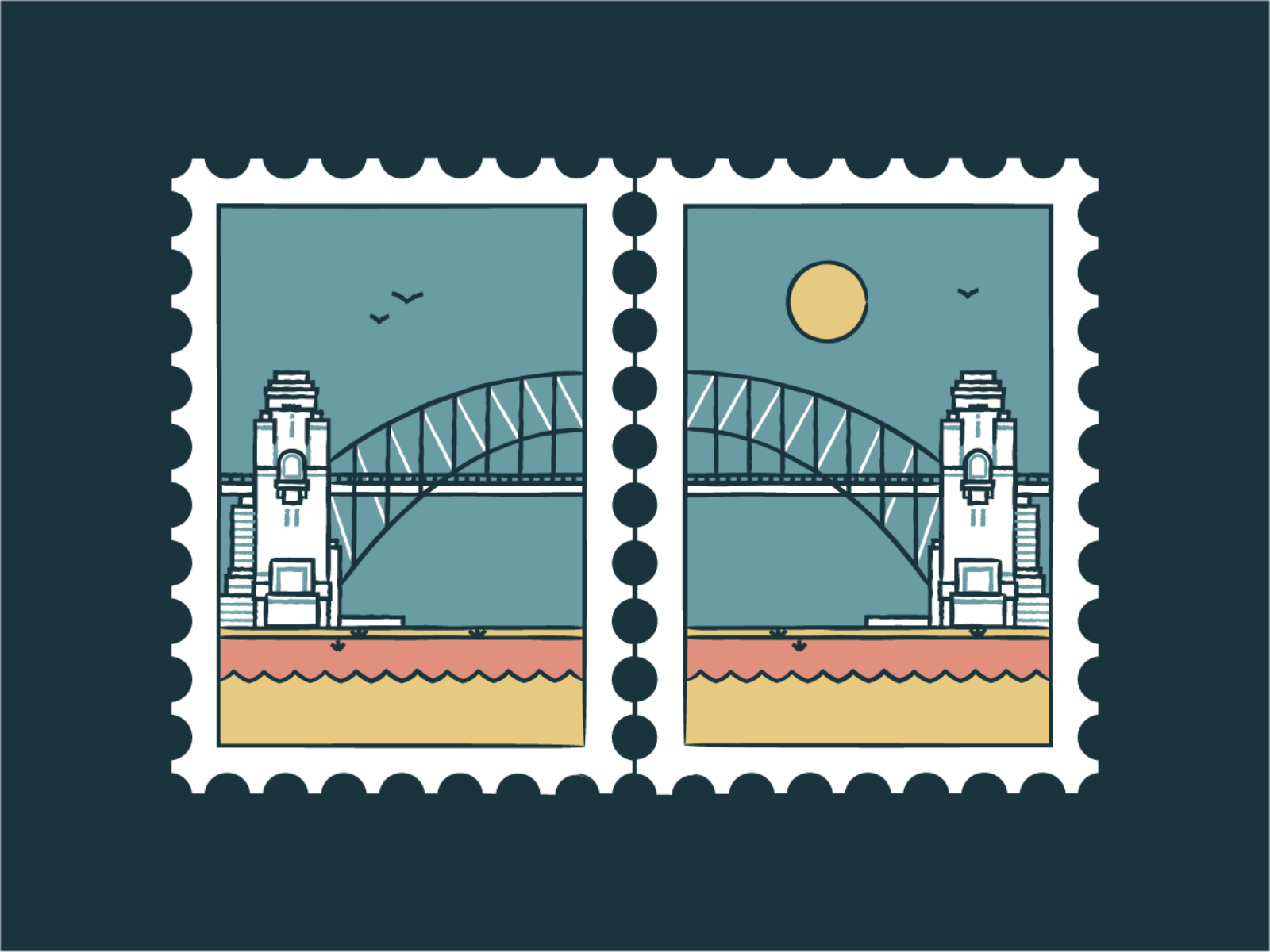 sydney-harbour-bridge-by-aleksandar-savic-almigor-on-dribbble