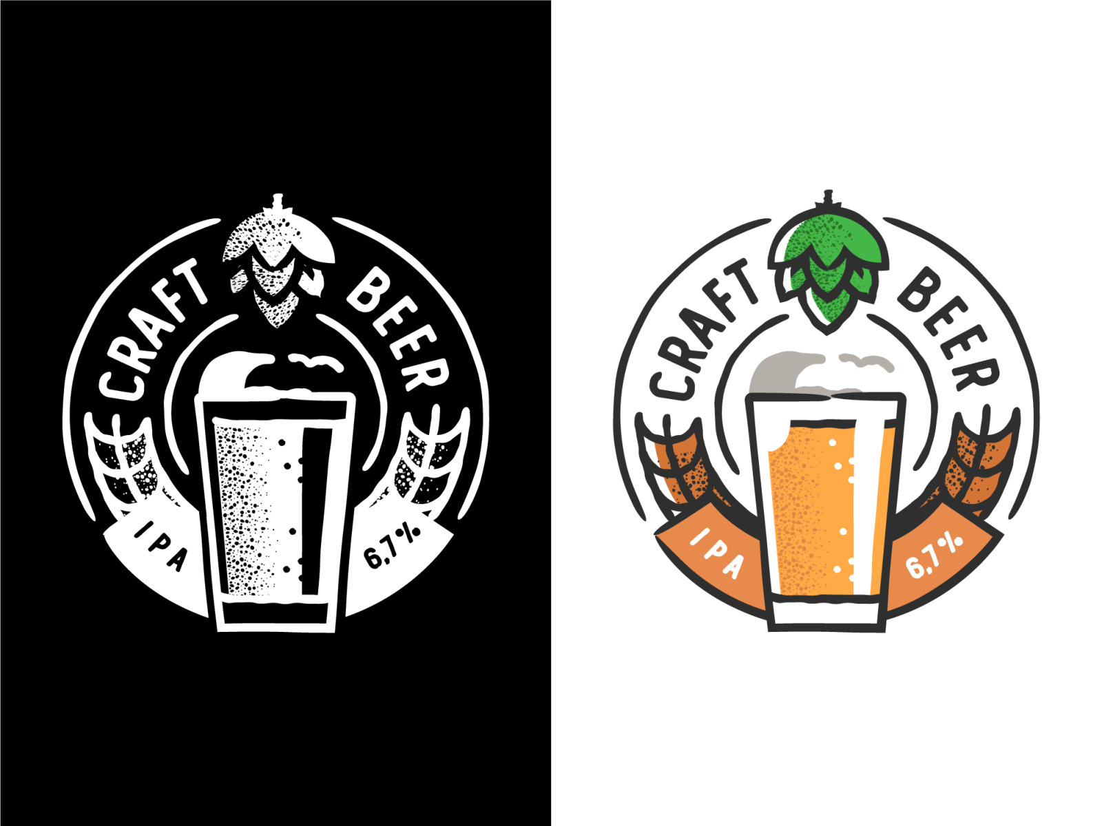 Craft Beer by Aleksandar Savic on Dribbble