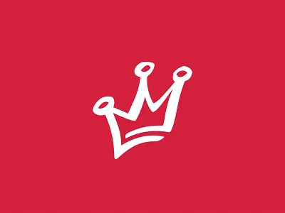 Red crown branding crown crowns female girl icon identity illustration king logo mark minimal princess queen royal royalty shape type vector