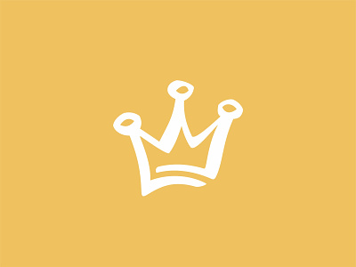 Yellow crown branding crown crowns female girl icon identity illustration king logo mark minimal princess queen royal royalty shape type vector