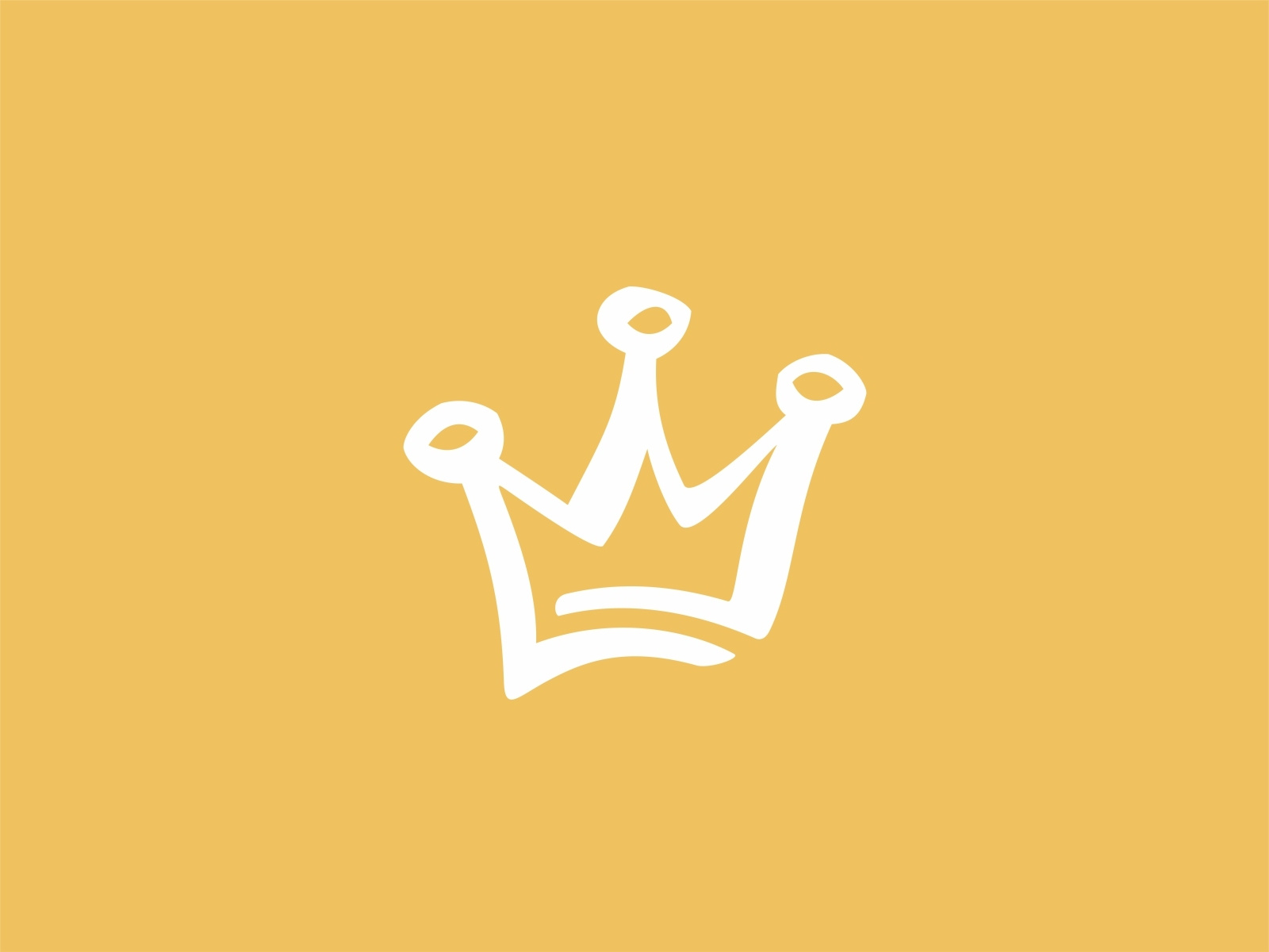Yellow crown by Aleksandar Savic / almigor on Dribbble