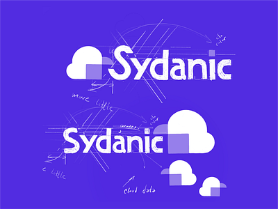 Sydanic sketch branding consulting design fly font geometric icon identity illustration letter logo logotype mark monogram rocket space spaceship symbol typo typography