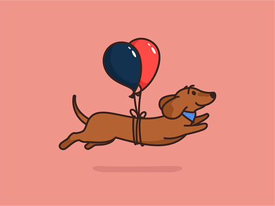 Flying dachshund best sale