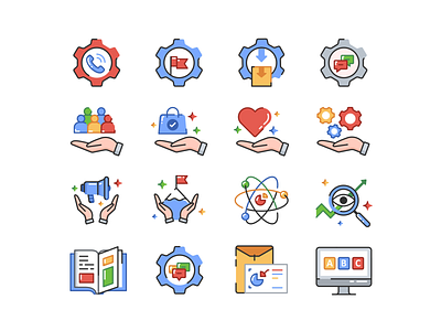 Blog icons abstract app application collection concept design future gradient icon icon set iconography minimal product simple symbol transparent ui vector web