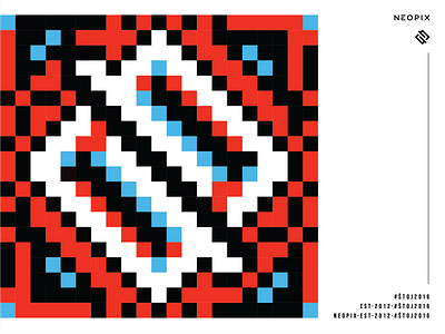 Neopix Etno abstract brand branding design etno flat geometric icon identity logo modernist pattern serbia shapes simple slavic symbol traditional vector
