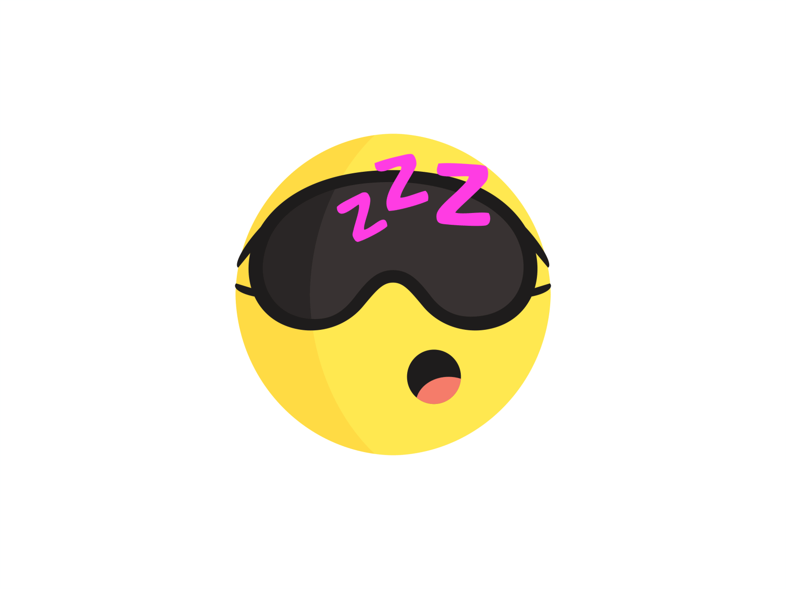 sleeping smiley animated gif