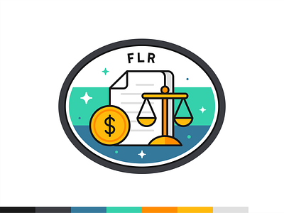 FLR badge badge branding data design digital flat font icon icon set iconography illustration marketing outline platform science social typo ui ux vector web