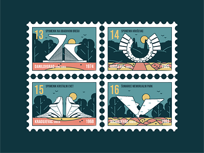 Stamp set No.13