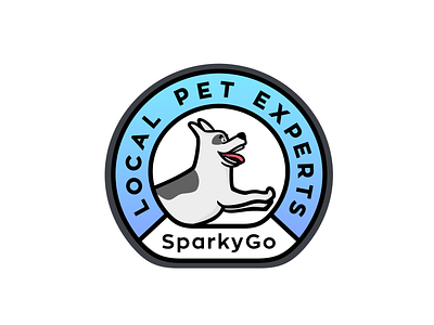 Local pet experts animal badge branding circle design dog doggo funny icon icon set illustration logo pet petshop sticker stroke typography ui ux vector