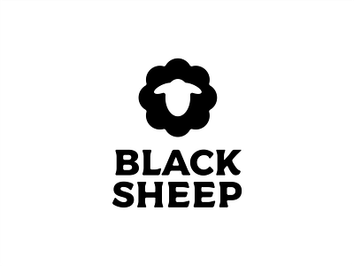 Black Sheep logo animal beer beers black blacksheep branding brewery craft craftbeer design icon illustration ipabeer logo logomark mark nature shape sheep typography