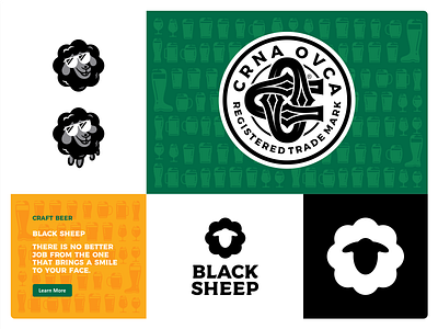 Black Sheep visual beer black sheep branding cool craft craftbeer font icon icon set illustration ipabeer logo logomark mark typo typography ui ux vector visual web