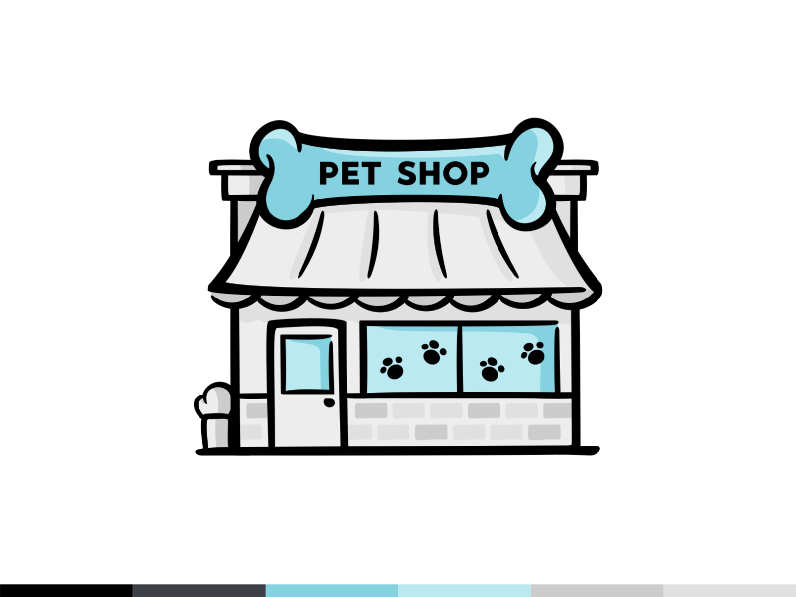 Pet shop by Aleksandar Savic / almigor on Dribbble